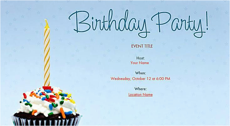 online birthday invitations