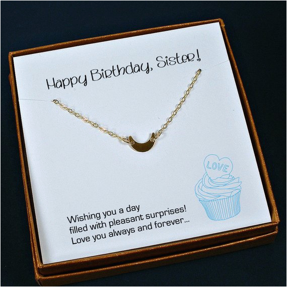 sister birthday gift sister necklace sister gift ideas