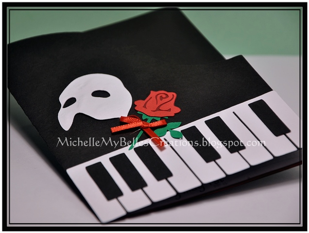 phantom of the opera invites michellemybelle creations