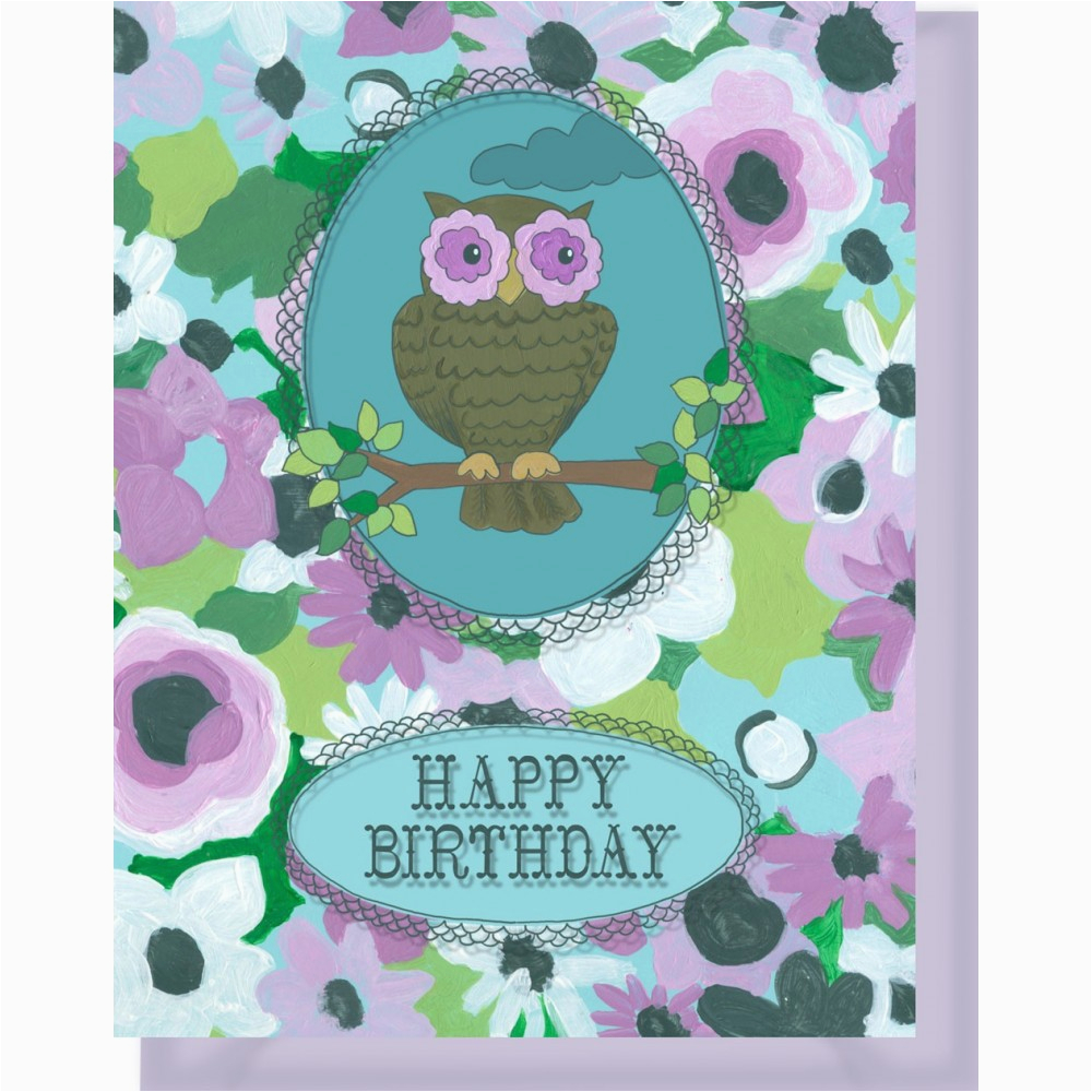 Owl Birthday Card Sayings | BirthdayBuzz