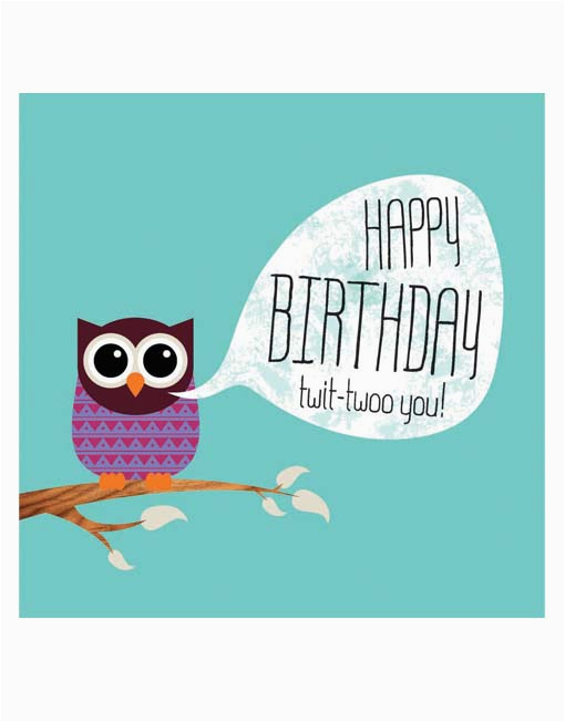 Owl Birthday Card Sayings | BirthdayBuzz