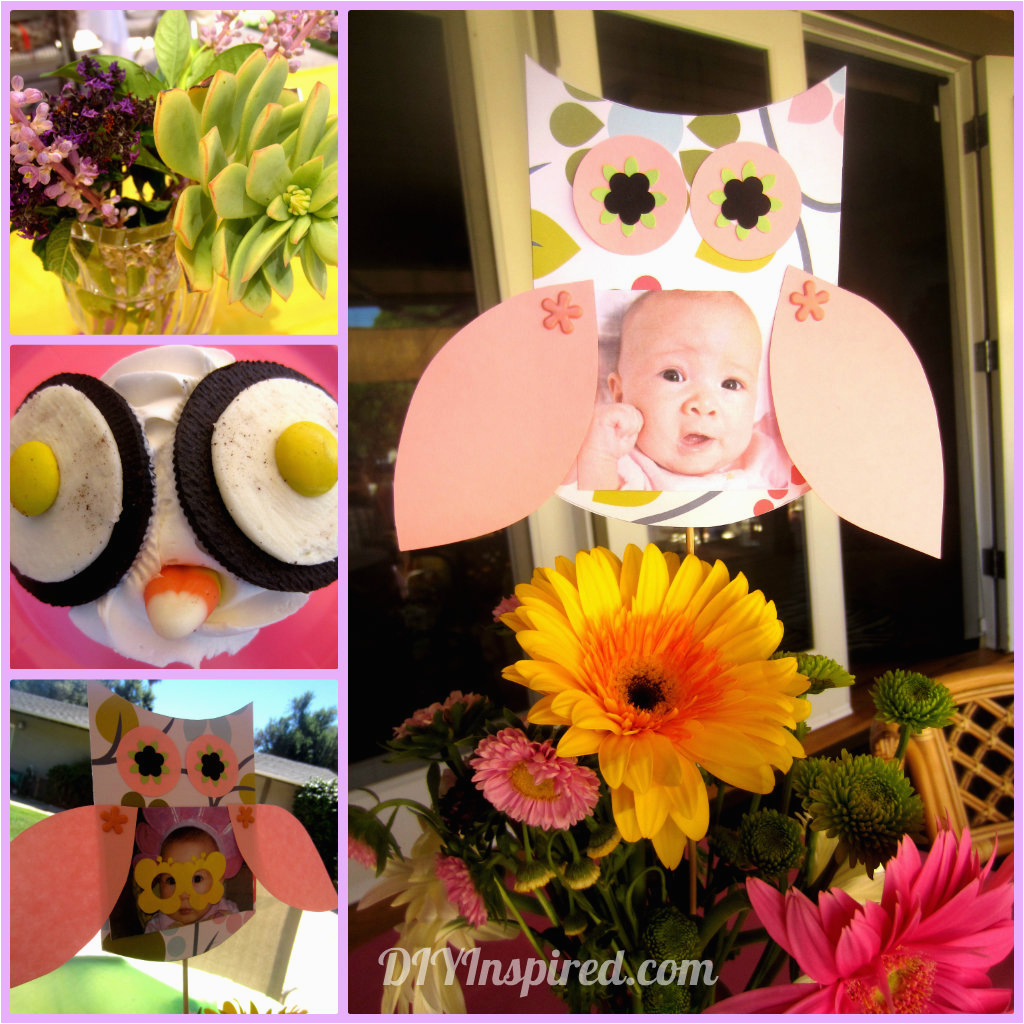 owl themed first birthday