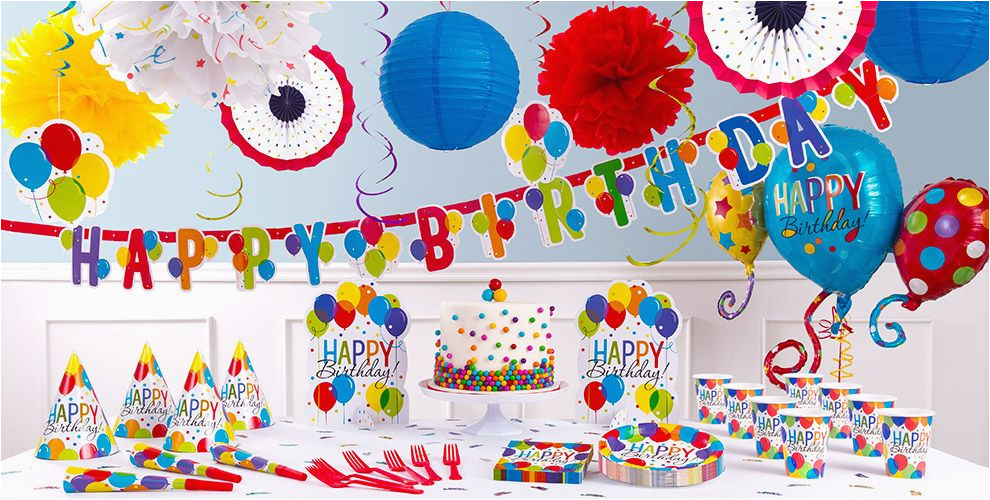rainbow balloon bash birthday decorations party supplies