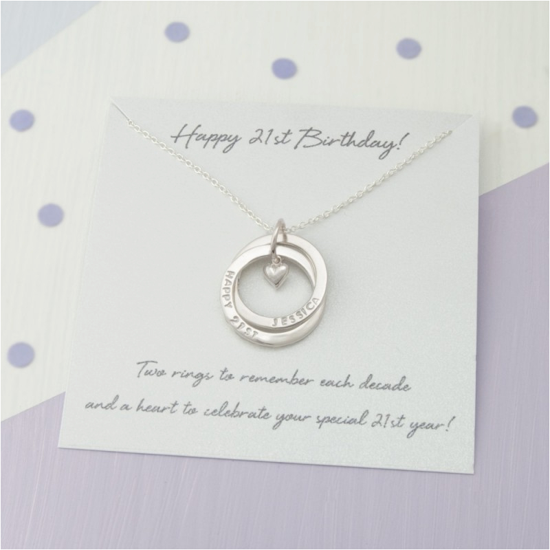 personalised 21st birthday gift for her personalized 21st
