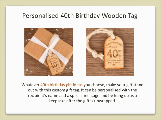 personalised 40th birthday gifts for her gift ftempo
