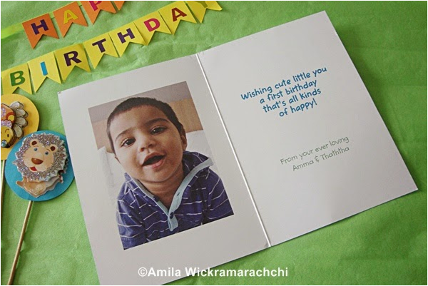 first birthday card from cardstore com review food corner