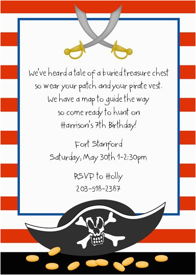 Pirate Birthday Invitation Wording Pirate Birthday Party Invitation Wording Ideas New Party