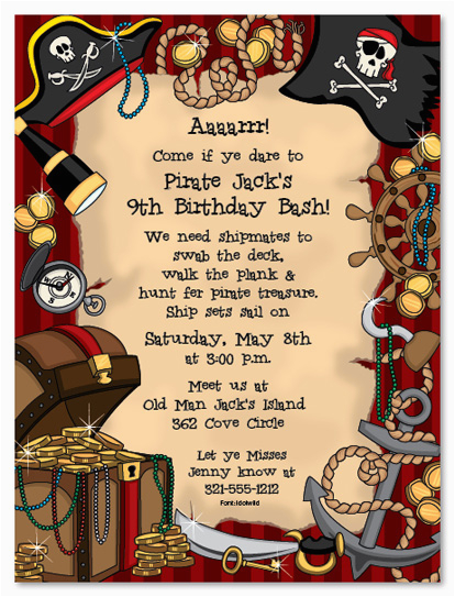 birthday invites how to create pirate birthday party