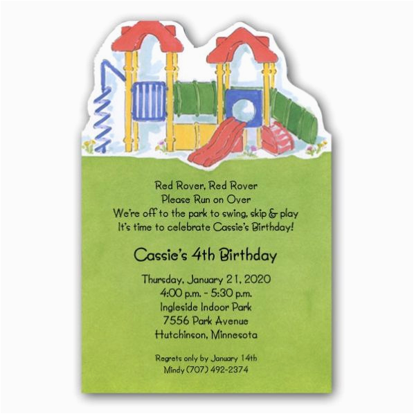 park playground birthday invitations p 73 21144dc