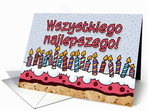 polish birthday card wszystkiego najlepszego card 379552