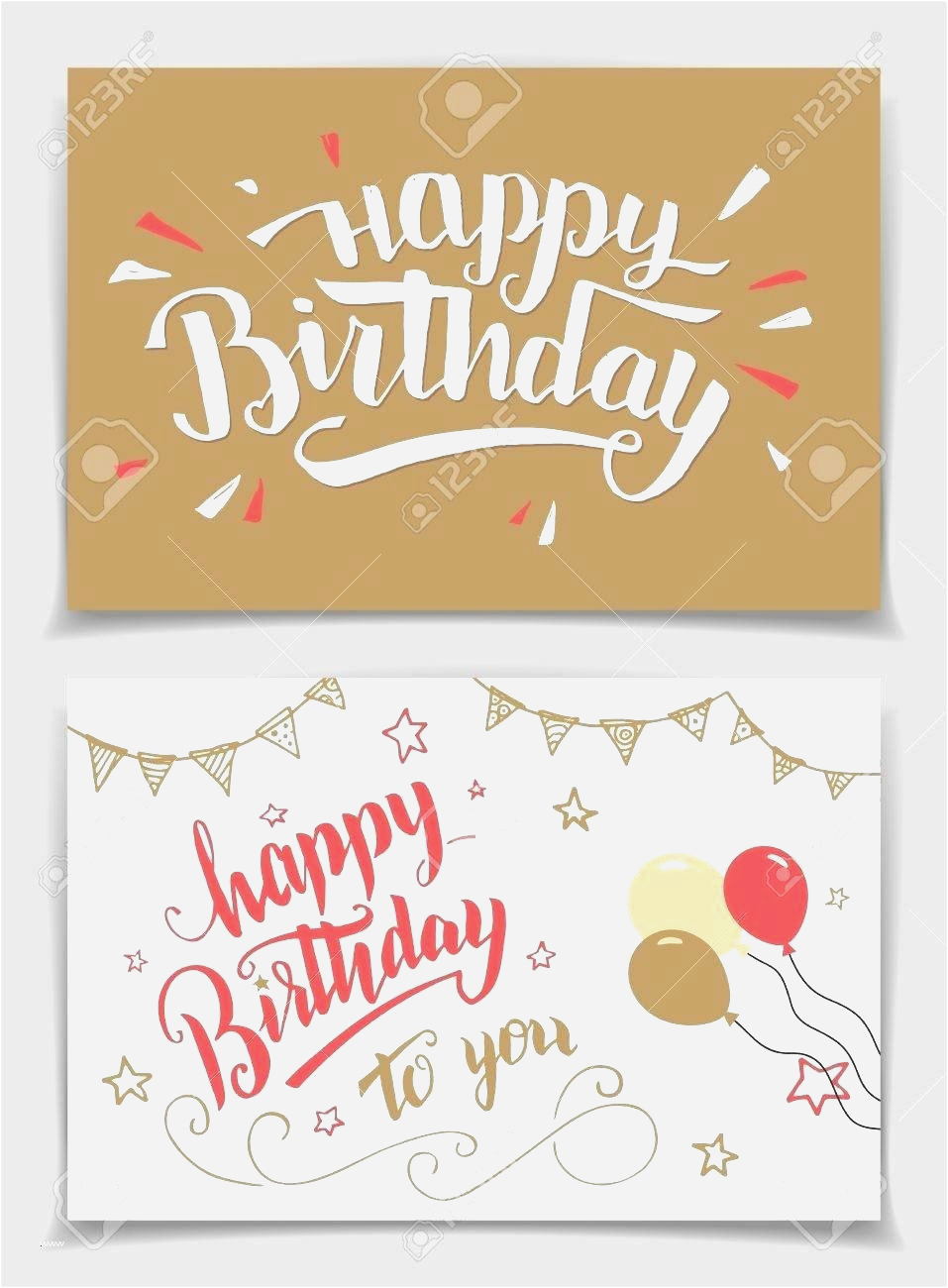 customized birthday cards