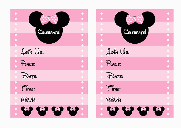 free pink minnie mouse birthday party printables catch