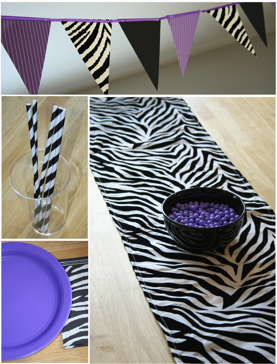 party themes zebra party