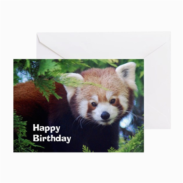 red panda greeting cards productid 1410835525