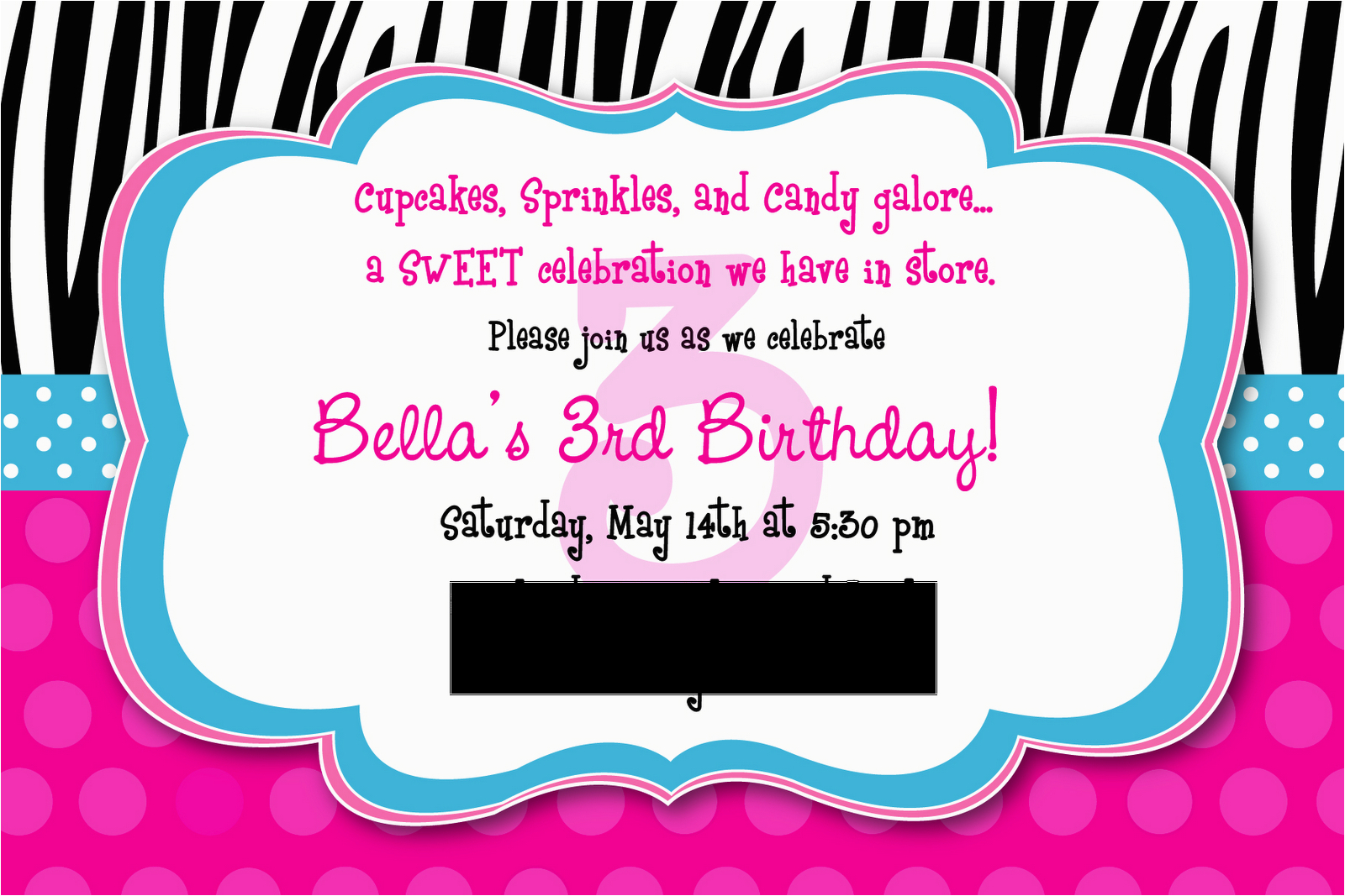 Reminder Birthday Invitation BirthdayBuzz