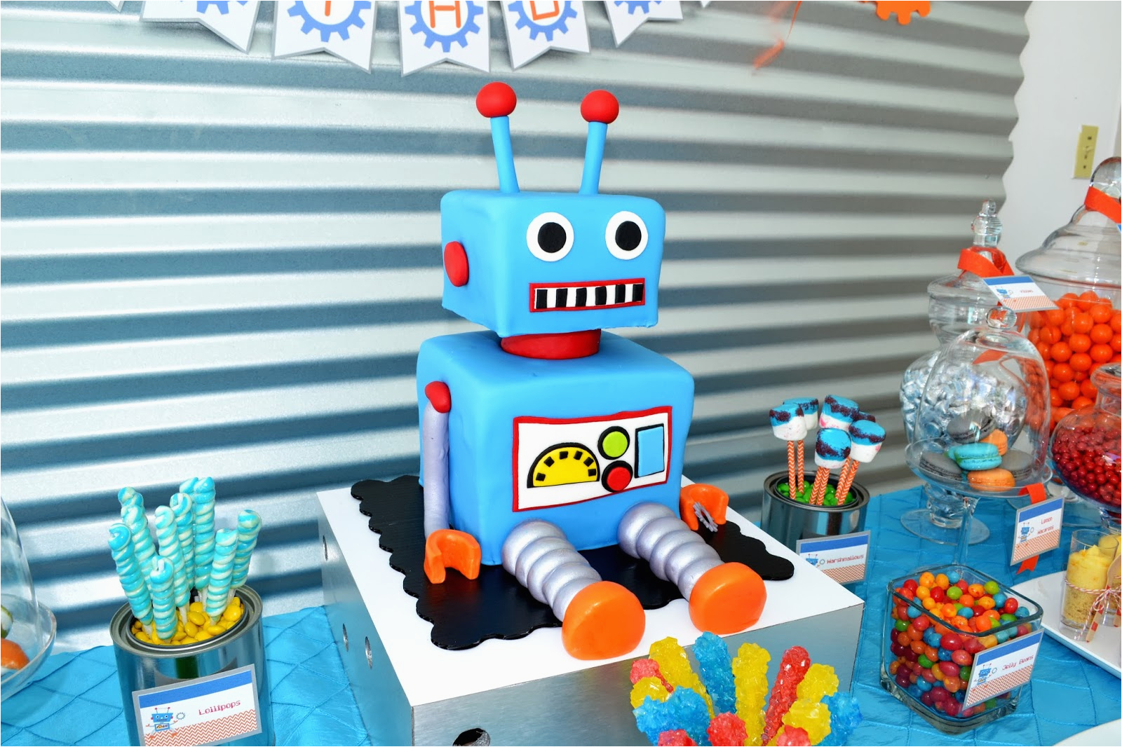 birthdays robot party