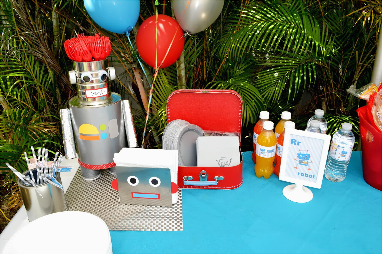 birthdays robot party