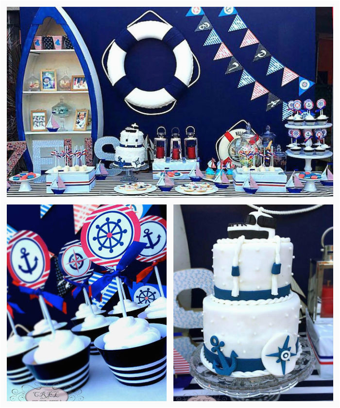 nautical 1st birthday party 2