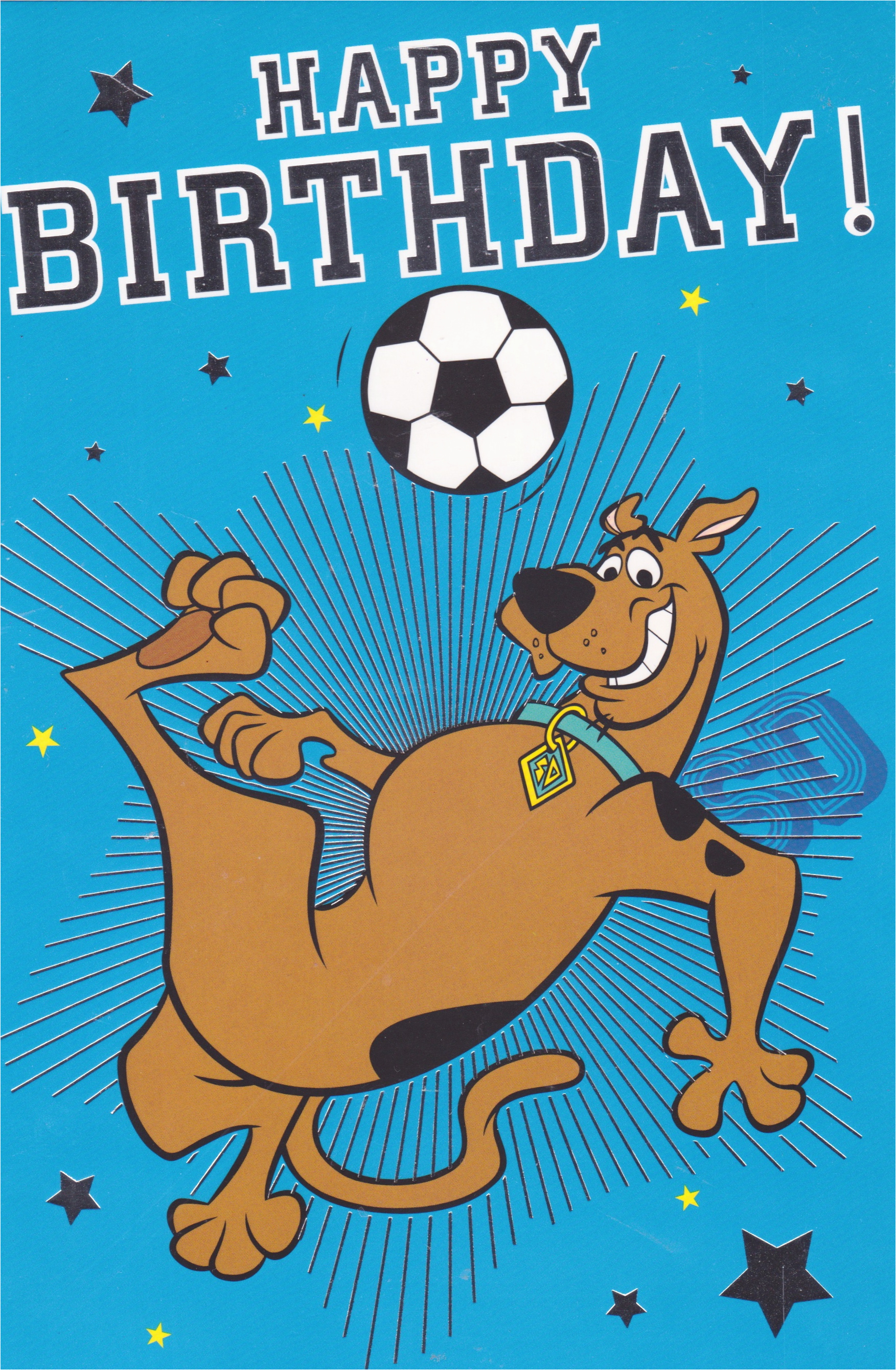 scooby doo birthday card cards crazy