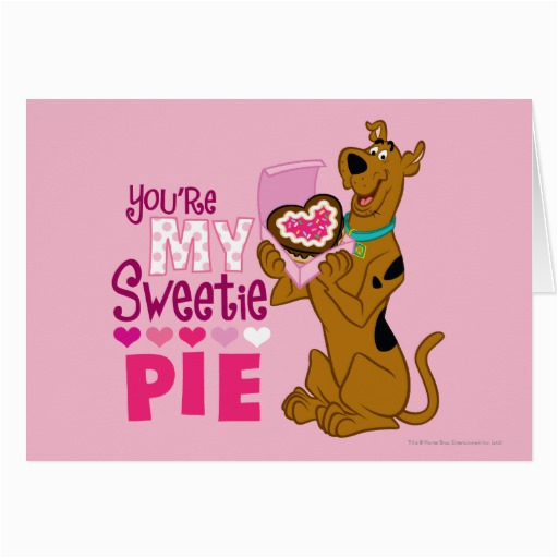 scooby doo sweetie pie greeting card zazzle