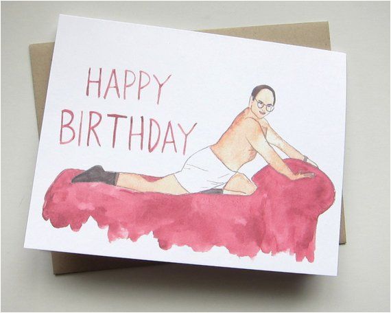 seinfeld birthday george costanza card