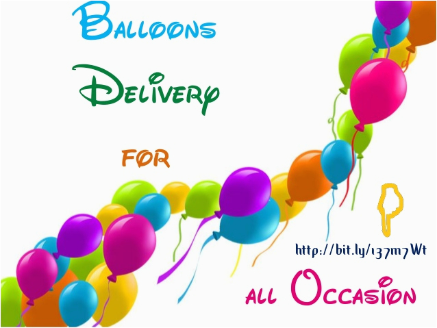 send birthday balloons and romantic balloon bouquets with