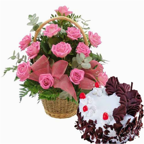 send happiness by sending online flowers cakes to india