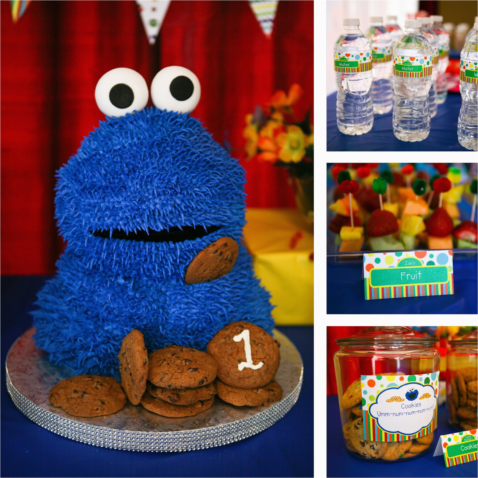 Sesame Street First Birthday Decorations Invitation Parlour Sesame Street Party Jackson 39 S 1st