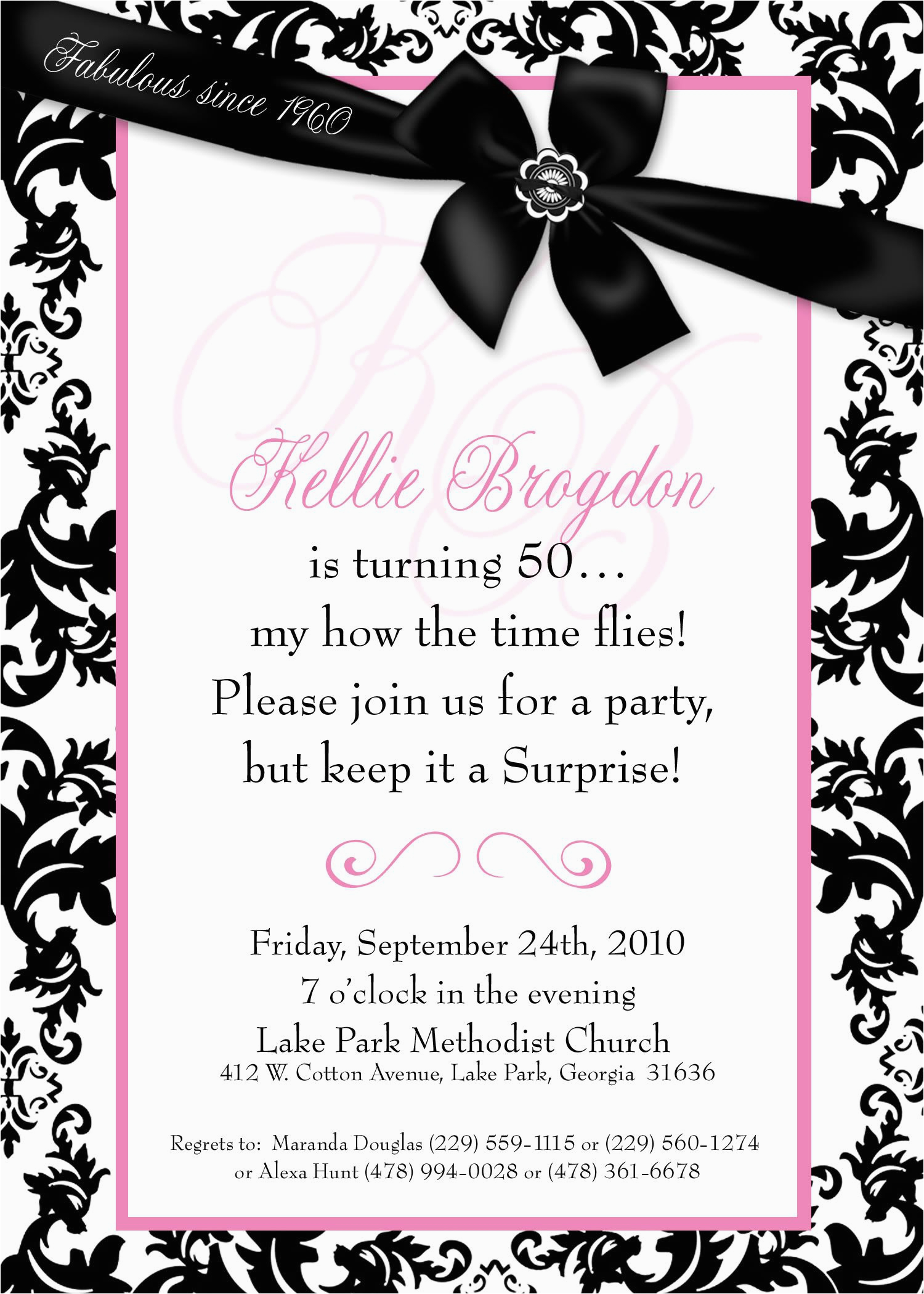 adult birthday invitations