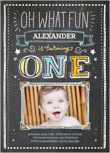 1st birthday invites shutterfly boy omg photos