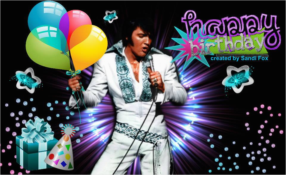 Singing Elvis Birthday Card Elvis Presley Virtual Birthday Cards Www Iheart...