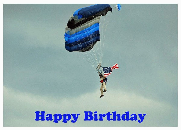 skydiver birthday card by atlanticcoastimages on etsy