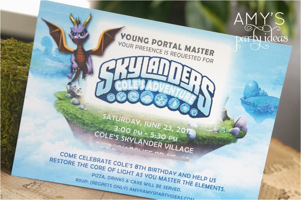 skylanders party ideas amy s party ideas