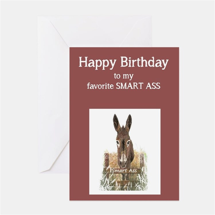 Smart Ass Birthday Cards Donkey Greeting Cards Card Ideas Sayings Designs Birthdaybuzz