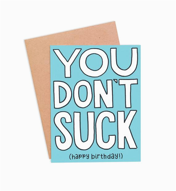 funny birthday card sarcastic birthday