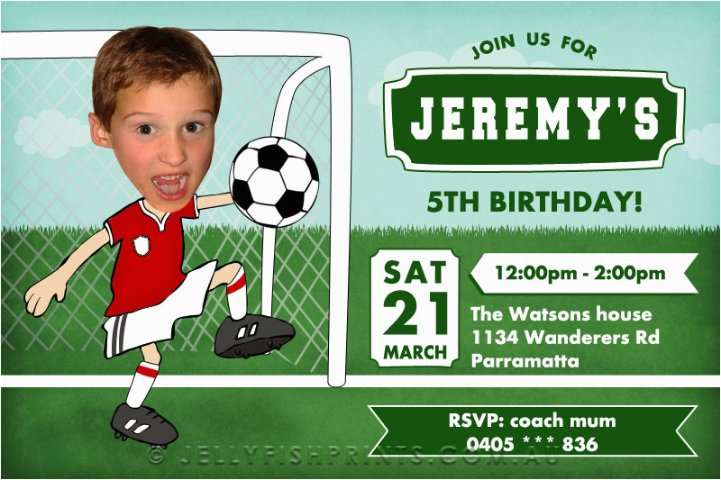 soccer birthday invitations printable