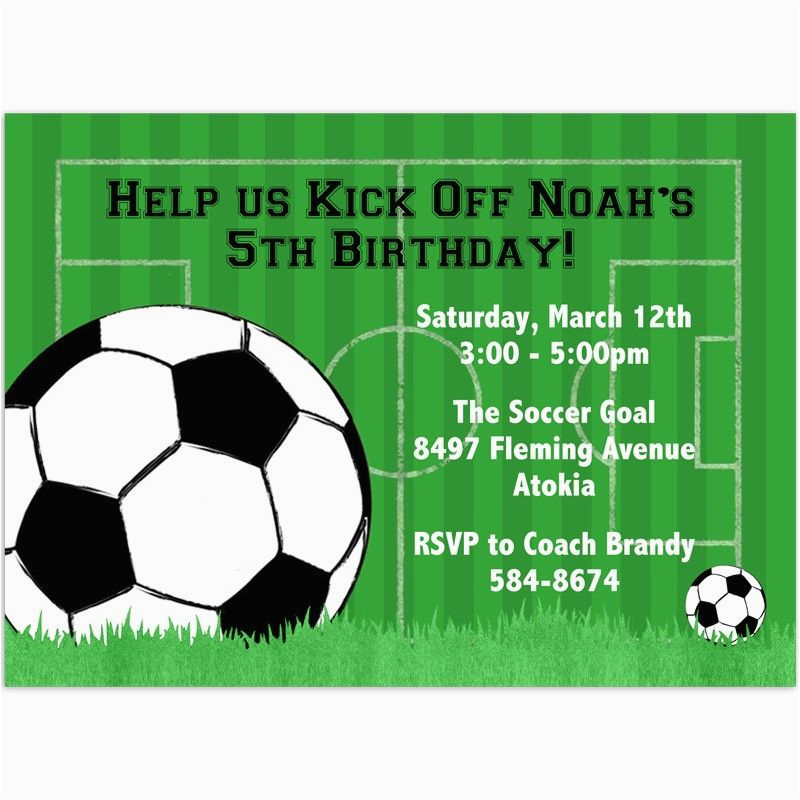 soccer party invitation template free party pinterest