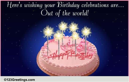 Sparkling Birthday Greeting Cards A Sparkling Birthday Wish Free Birthday Wishes Ecards