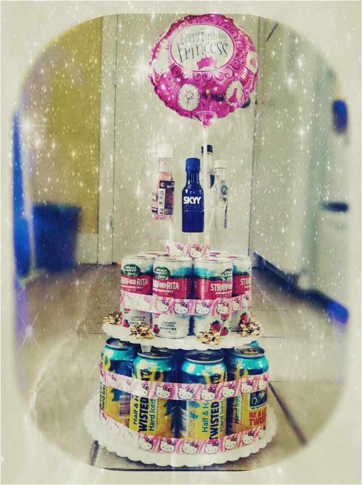 diy beer cake unique 21st birthday present gifts