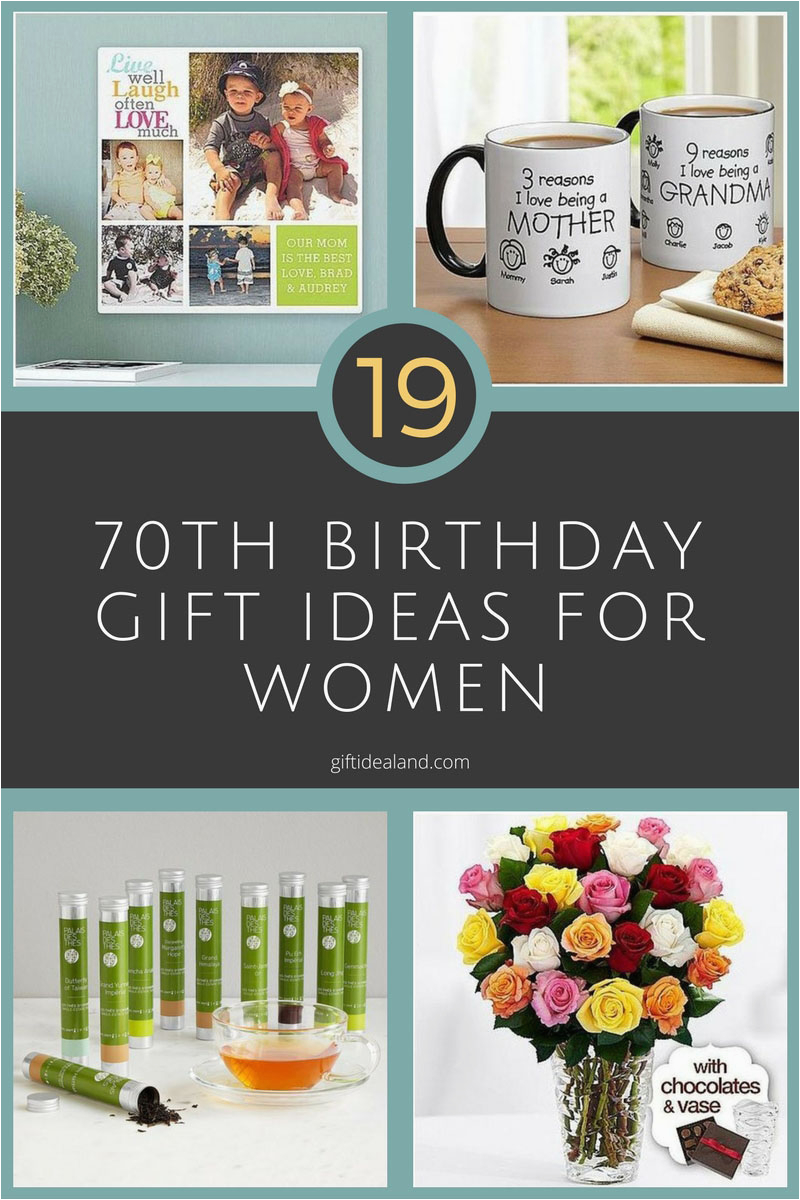 19 great 70th birthday gift ideas for women
