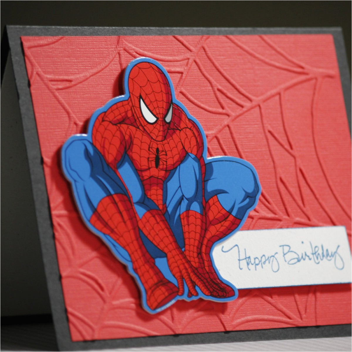 Spiderman Birthday Card Sayings Spiderman Birthday Card Card Design ...
