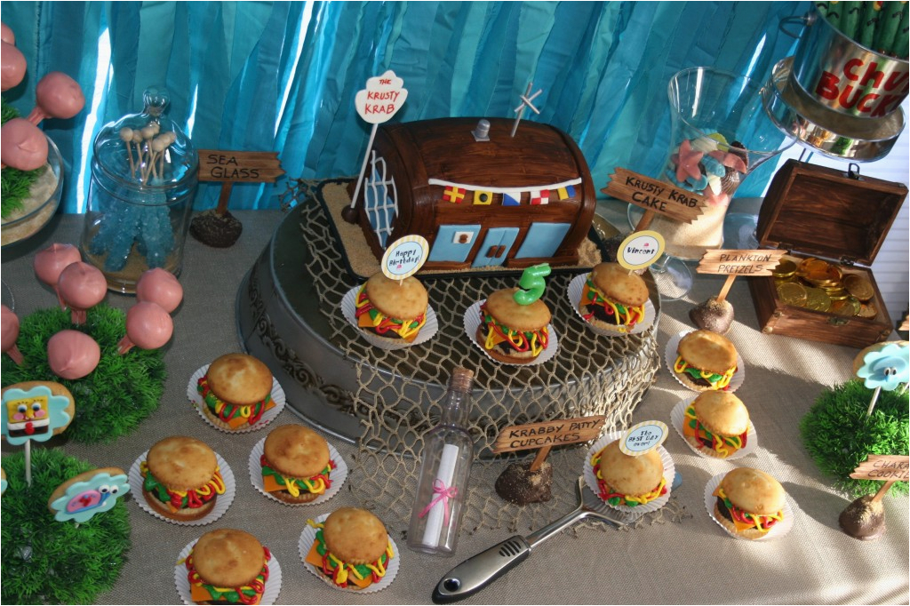 spongebob squarepants birthday party ideas