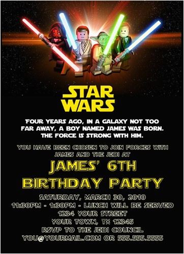 free printable star wars birthday invitations