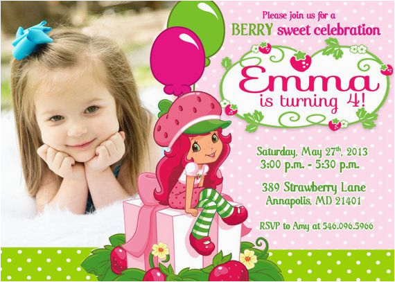 strawberry shortcake birthday invitations for your extraordinary birthday invitation templates associated with beautiful sight using a chic design 2