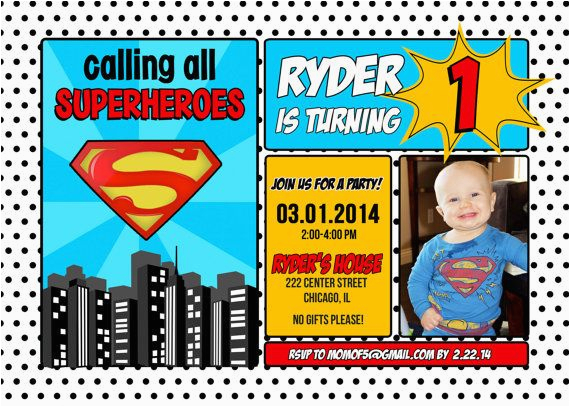 10 images about superman invitations on pinterest photo