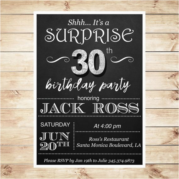 unique 30th birthday party ideas