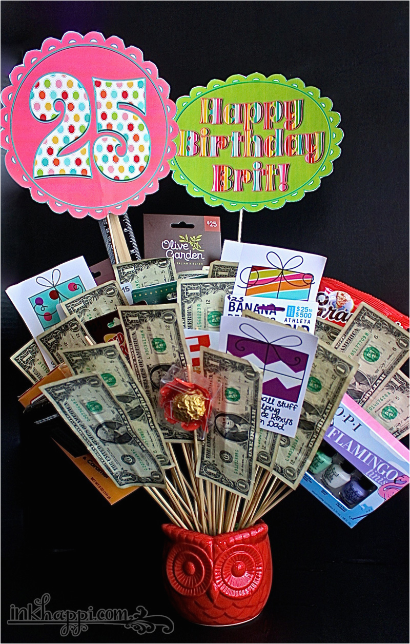 birthday gift basket idea with free printables inkhappi