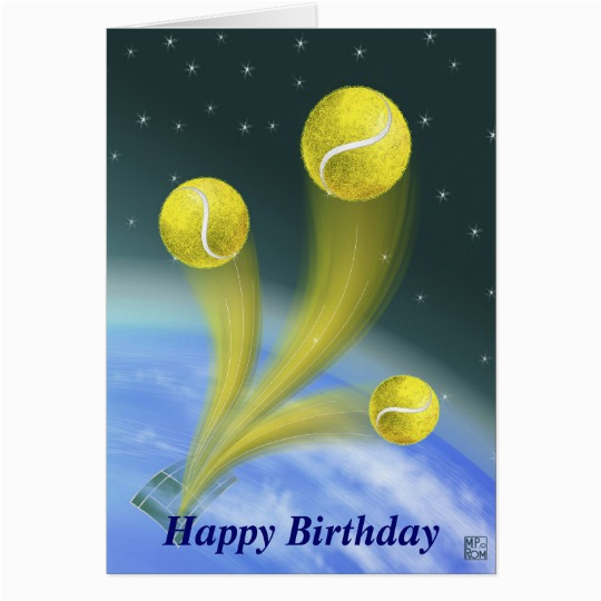 tennis victory happy birthday card 137390813155552296