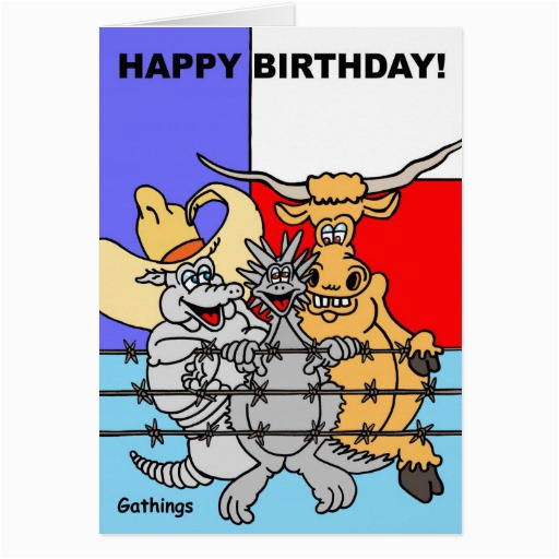 texas birthday card 137685940149775679