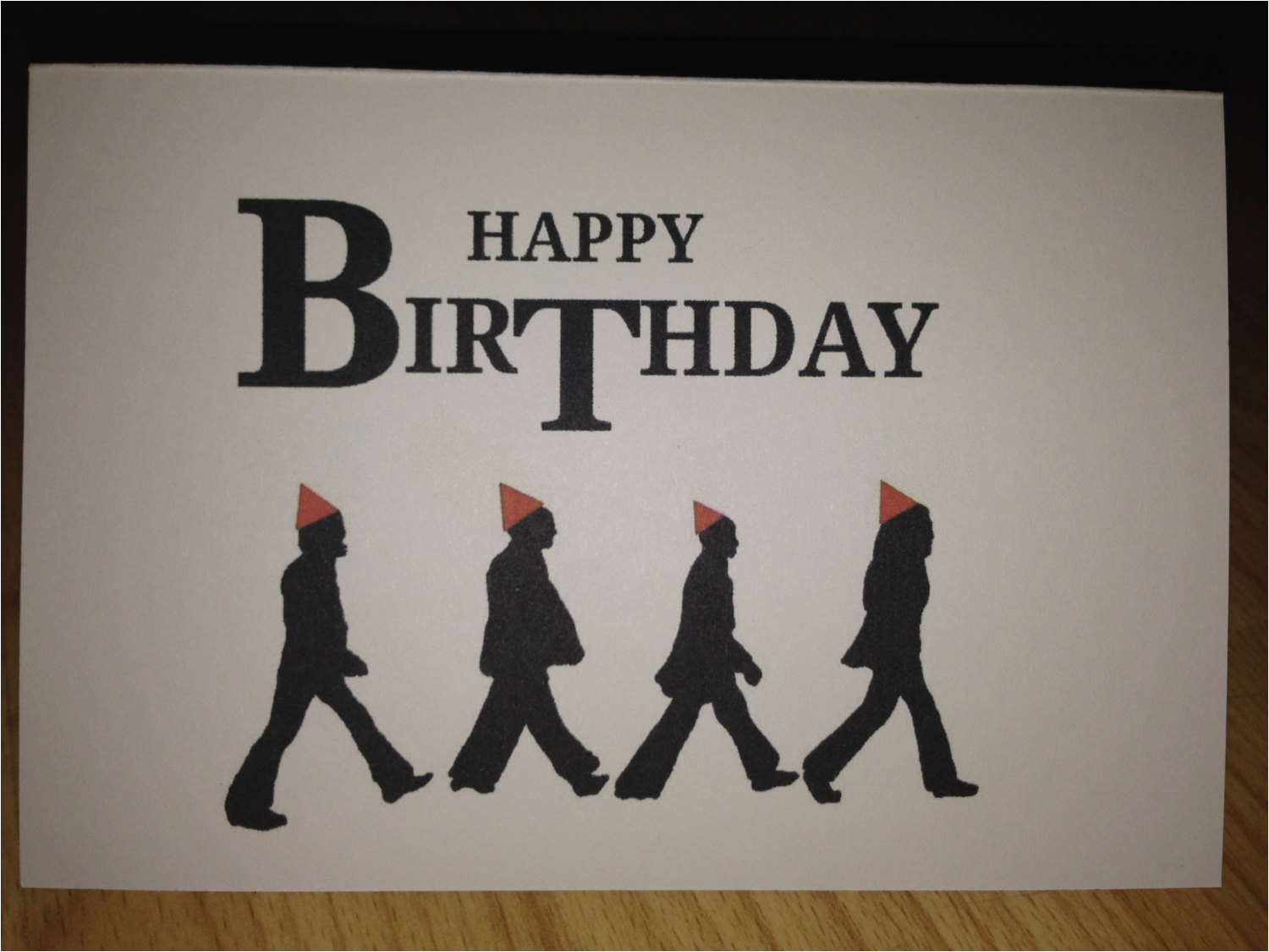 the beatles birthday card by prettyprintsvintage on etsy